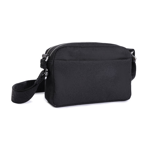 HEDGREN RISTRETTO BLACK CROSSOVER BAG