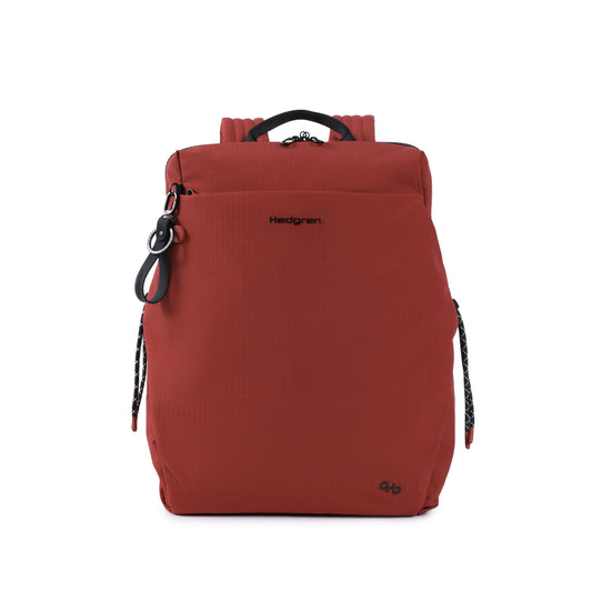 Hedgren Akira Medium Backpack Lightweight RFID Blocking Water Repellent Recycled Materials 14 Inch Laptop Sleeve