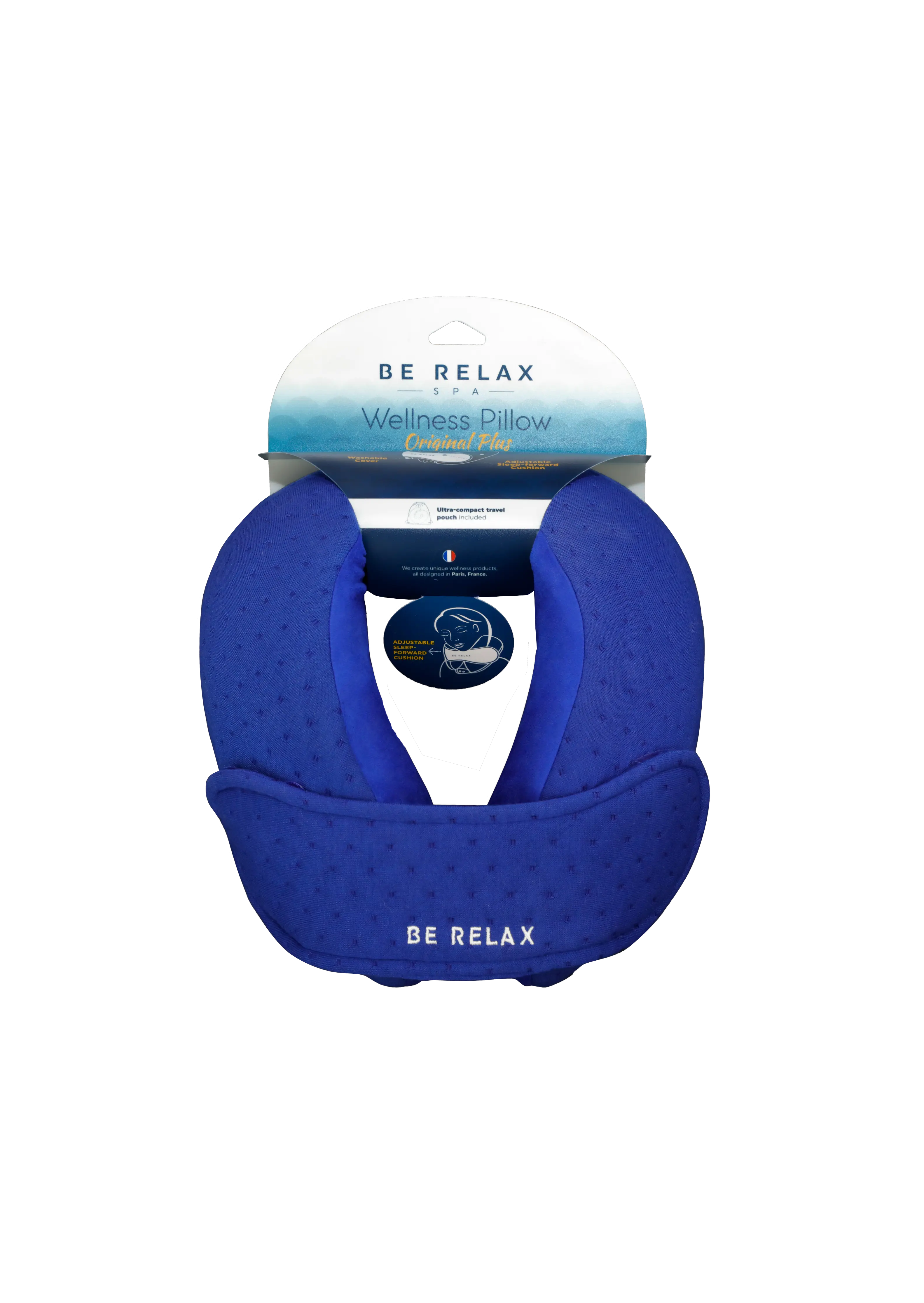 BE RELAX ORIGINAL PLUS PILLOW BLUE WELLNESS