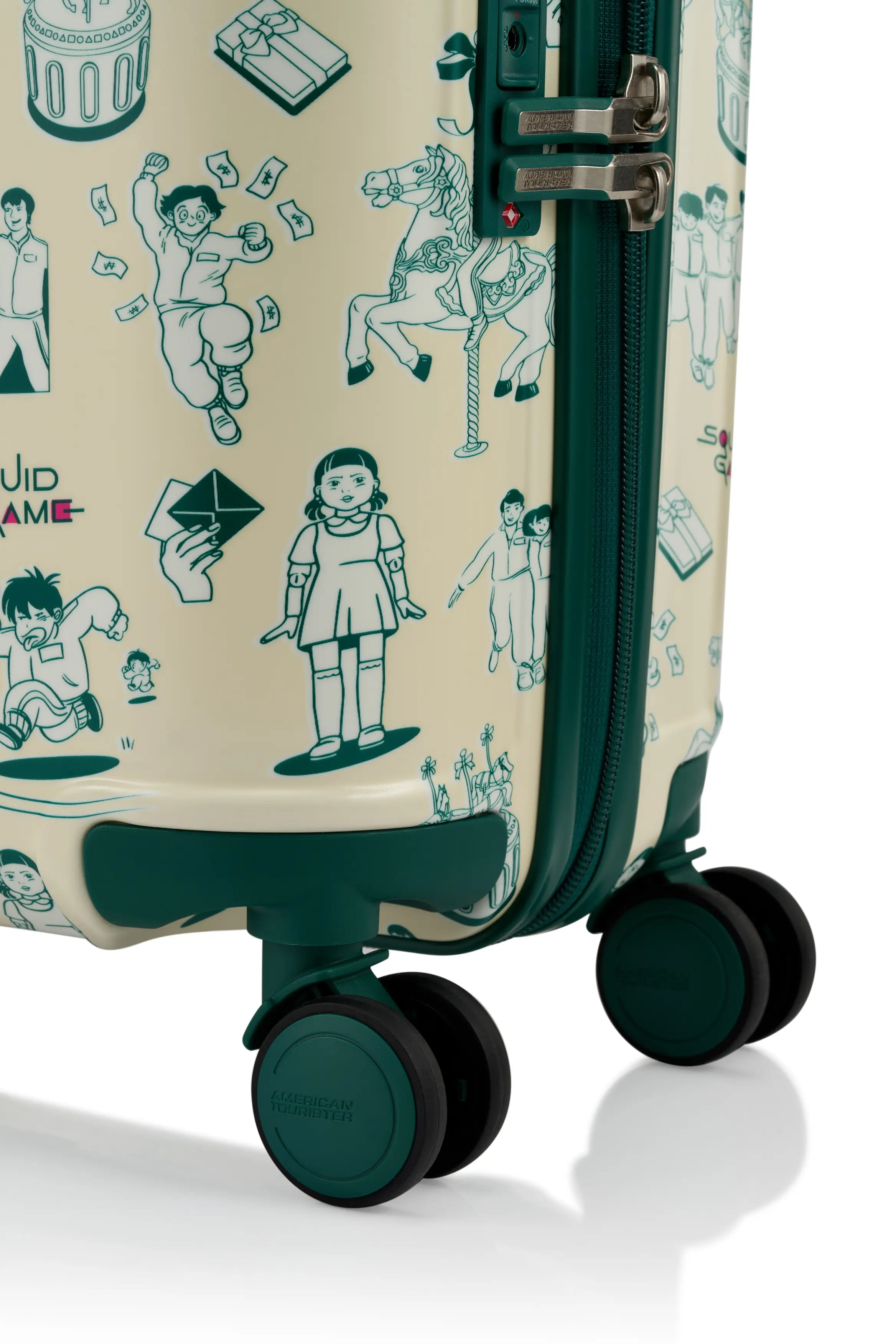 أمتعة ألعاب الحبار السياحية الأمريكية