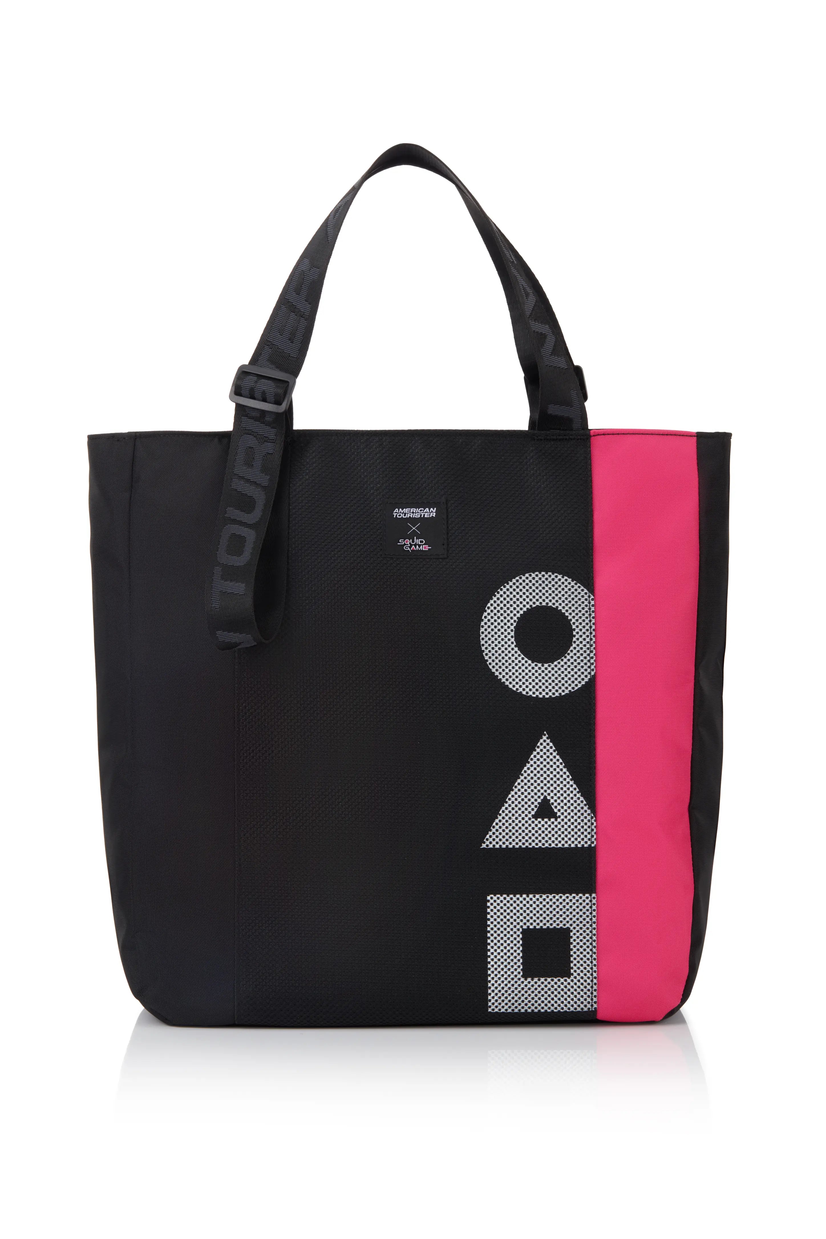 AMERICAN TOURISTER SQUID GAMES TOTE BAG