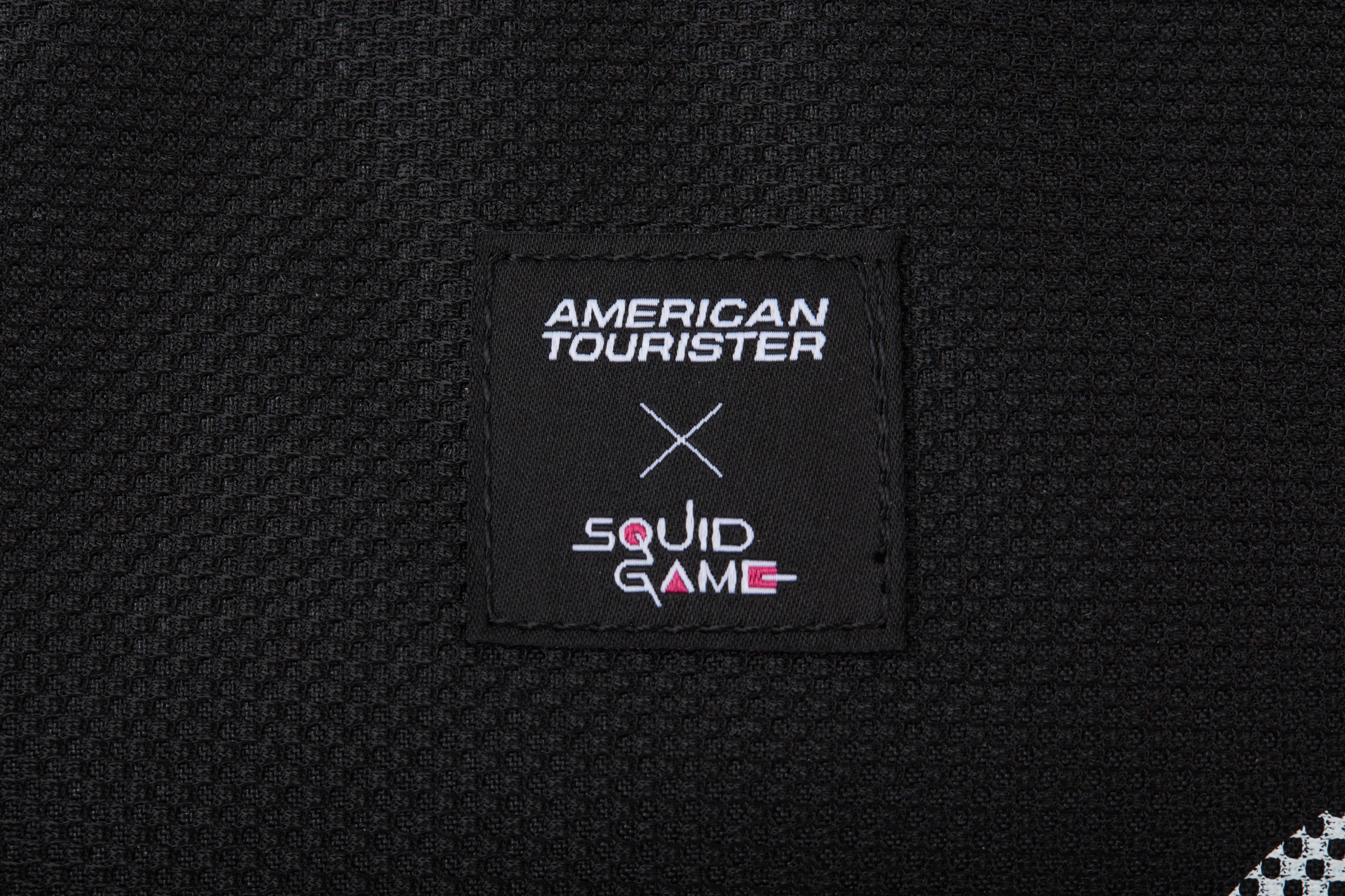 AMERICAN TOURISTER SQUID GAMES TOTE BAG