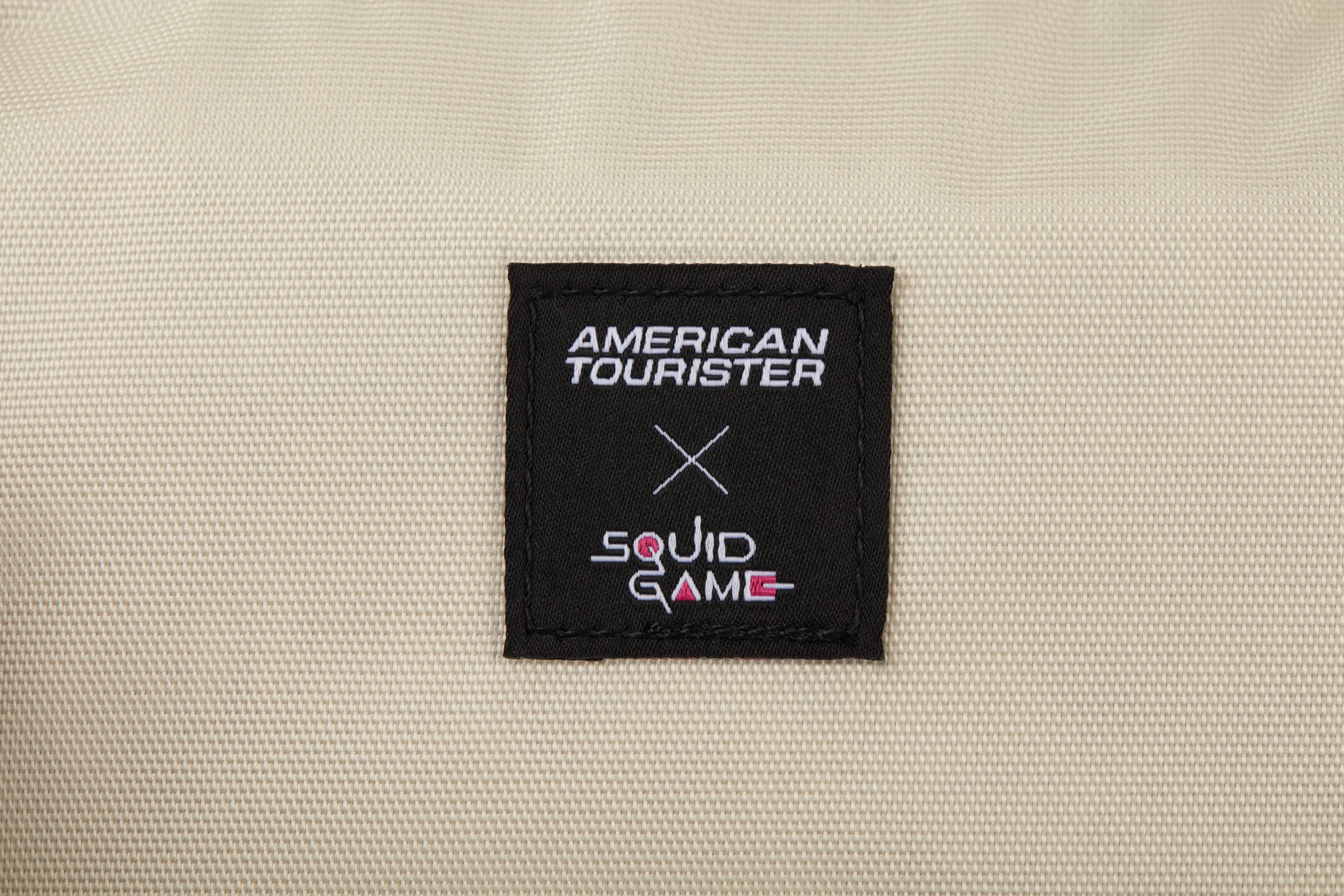 AMERICAN TOURISTER SQUID GAMES TOTE BAG