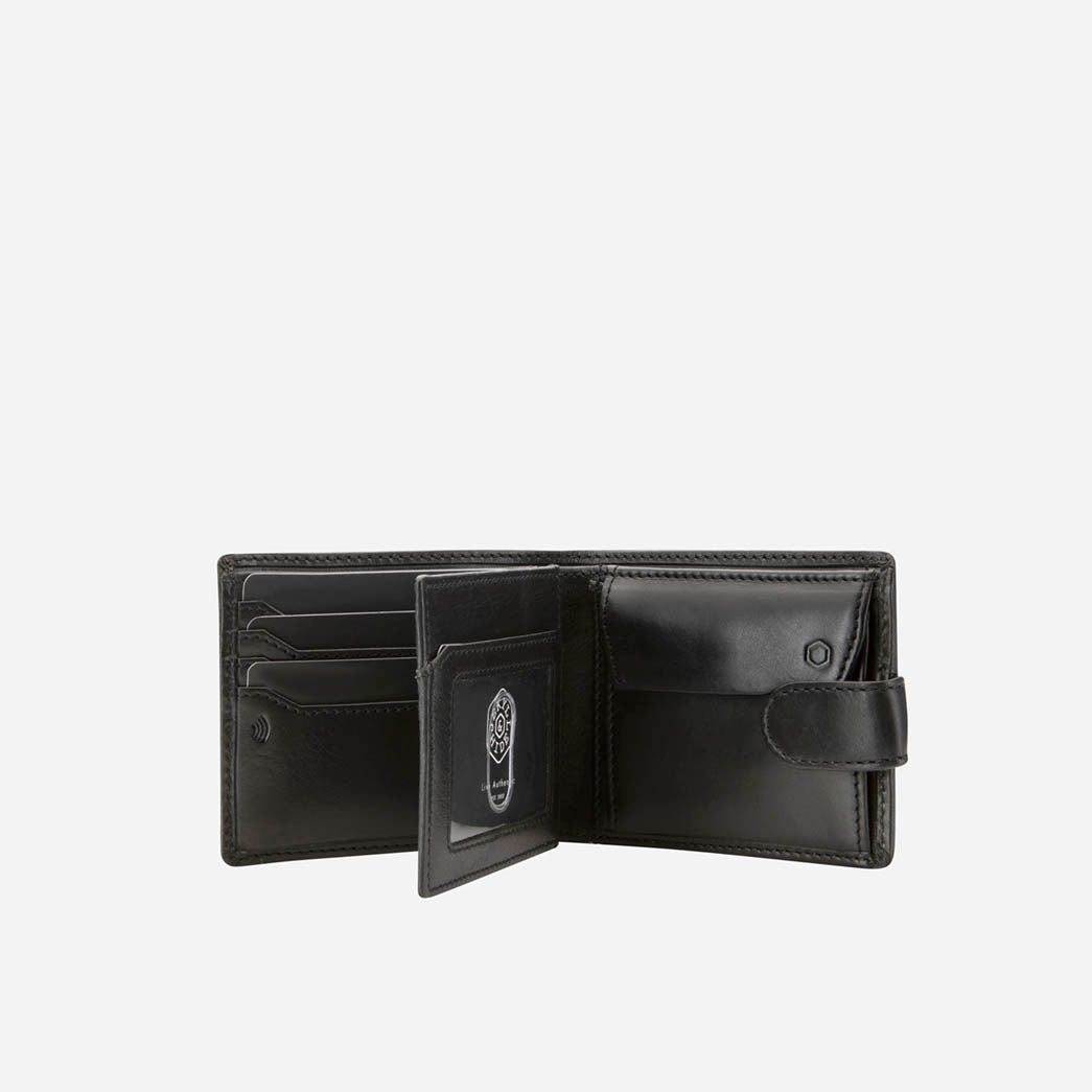 JEKYLL AND HIDE NORWEIGAN  LEATHER WALLET