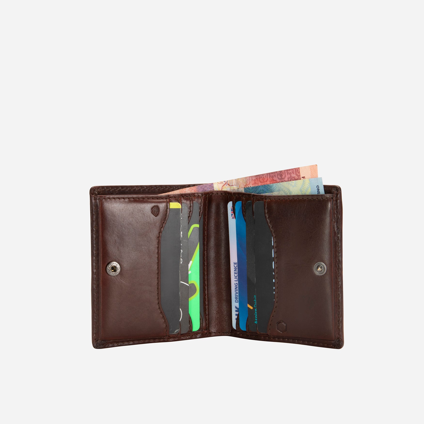 JEKYLL AND HIDE NORWEIGAN  LEATHER WALLET