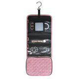 MOSAFER BAGSMART PINK JEWELRY ORGANIZER