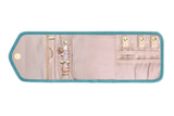 MOSAFER BAGSMART TEAL MINI JEWELRY ORGANIZER