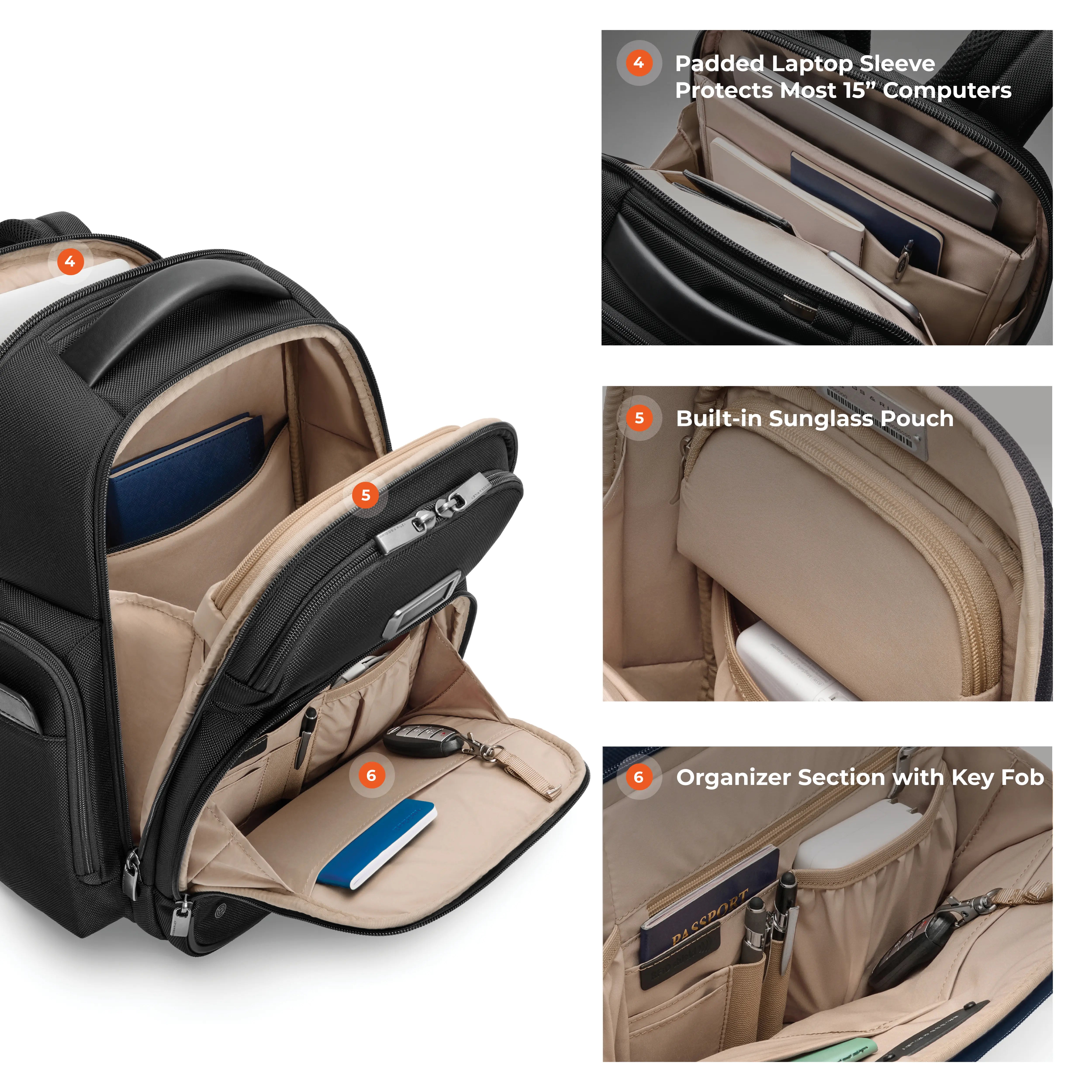 BRIGGS & RILEY @WORK LARGE CARGO BACKPACK