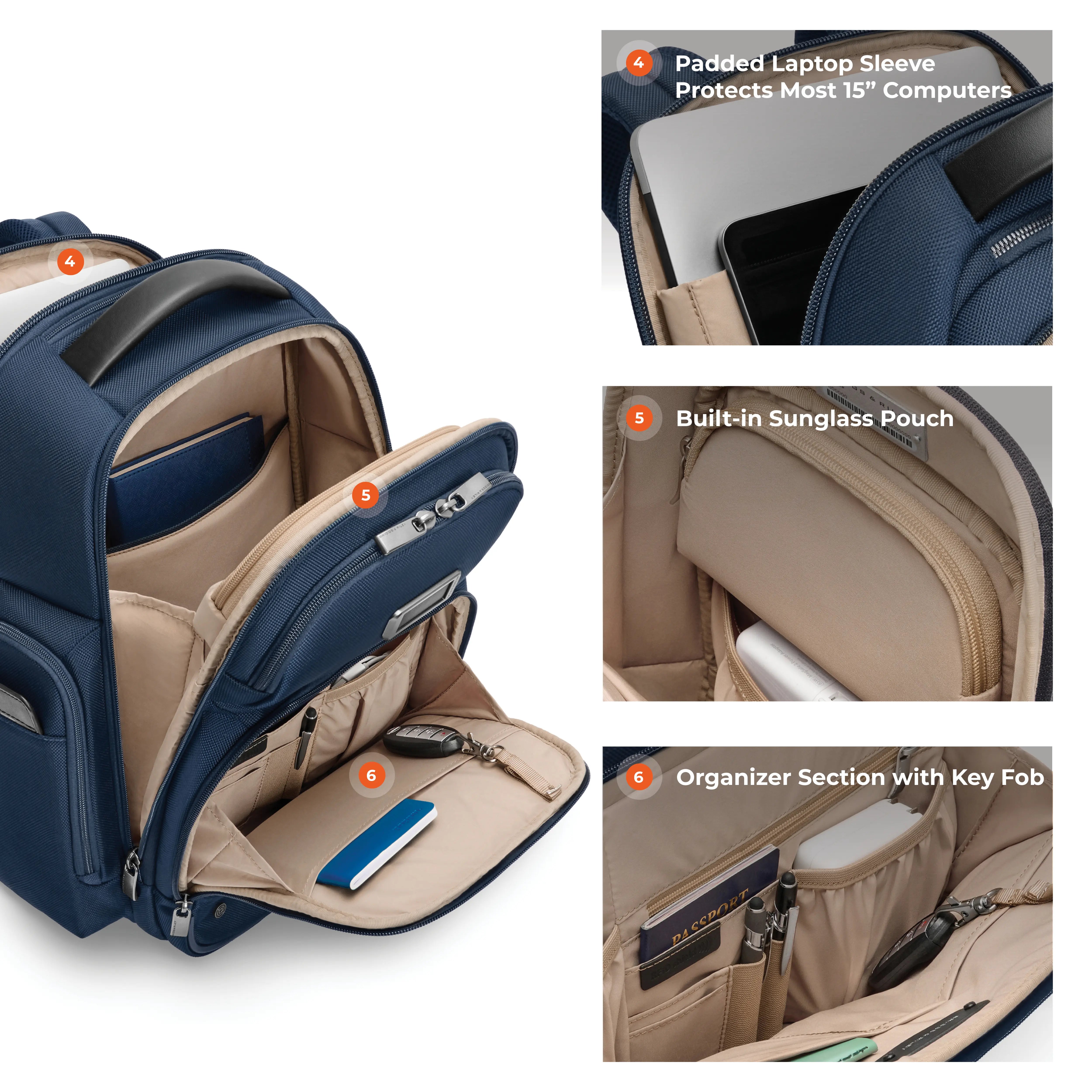 BRIGGS & RILEY @WORK LARGE CARGO BACKPACK