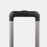 Close-up handle view of the Hedgren Raku Yuno luggage in Black, showcasing the expandable handle. Available for Online Purchase