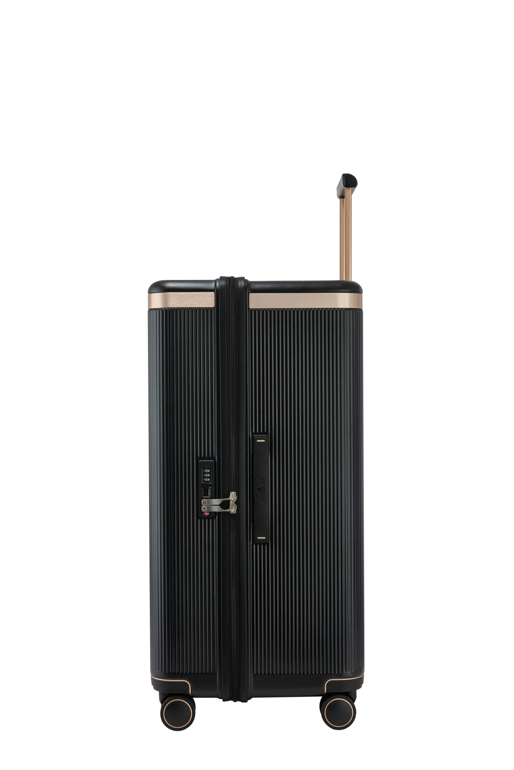 ECHOLAC DYNASTY TRUNK BLACK LARGE LUGGAGE