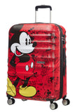 AMERICAN TOURISTER DISNEY MICKEY COMICS RED LUGGAGE