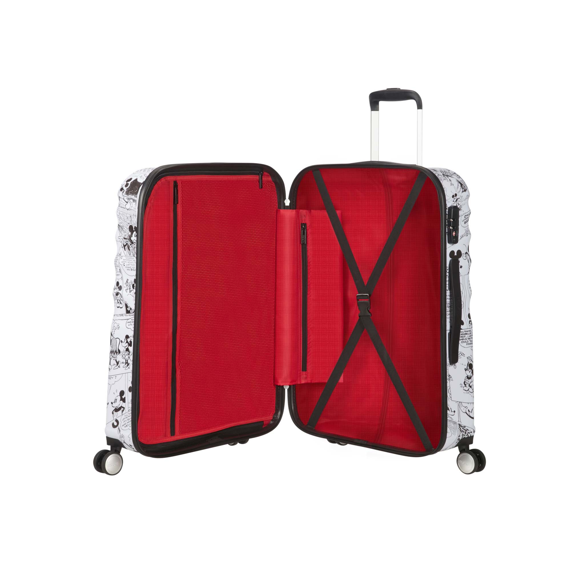 AMERICAN TOURISTER DISNEY MINNIE COMICS LUGGAGE