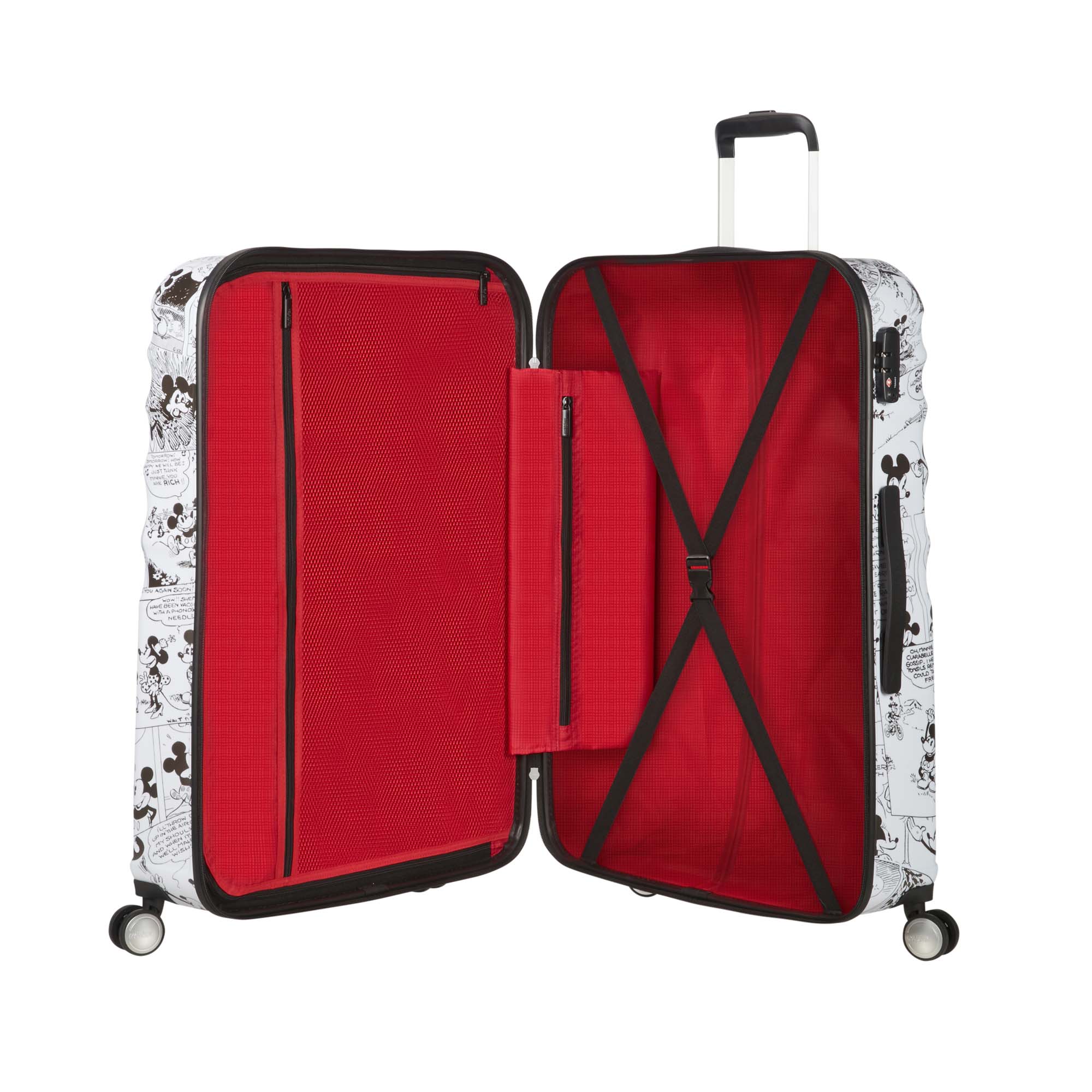 AMERICAN TOURISTER DISNEY MINNIE COMICS LUGGAGE