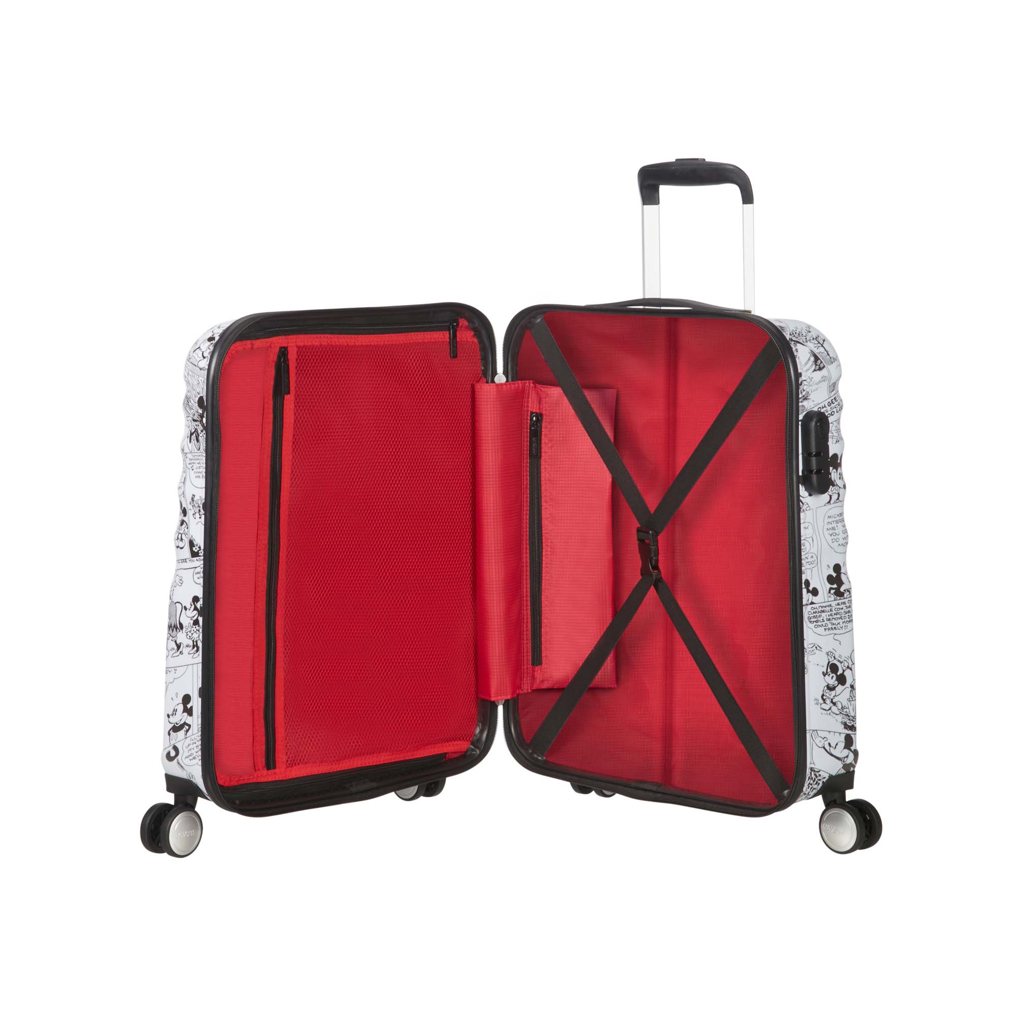 AMERICAN TOURISTER DISNEY MINNIE COMICS LUGGAGE