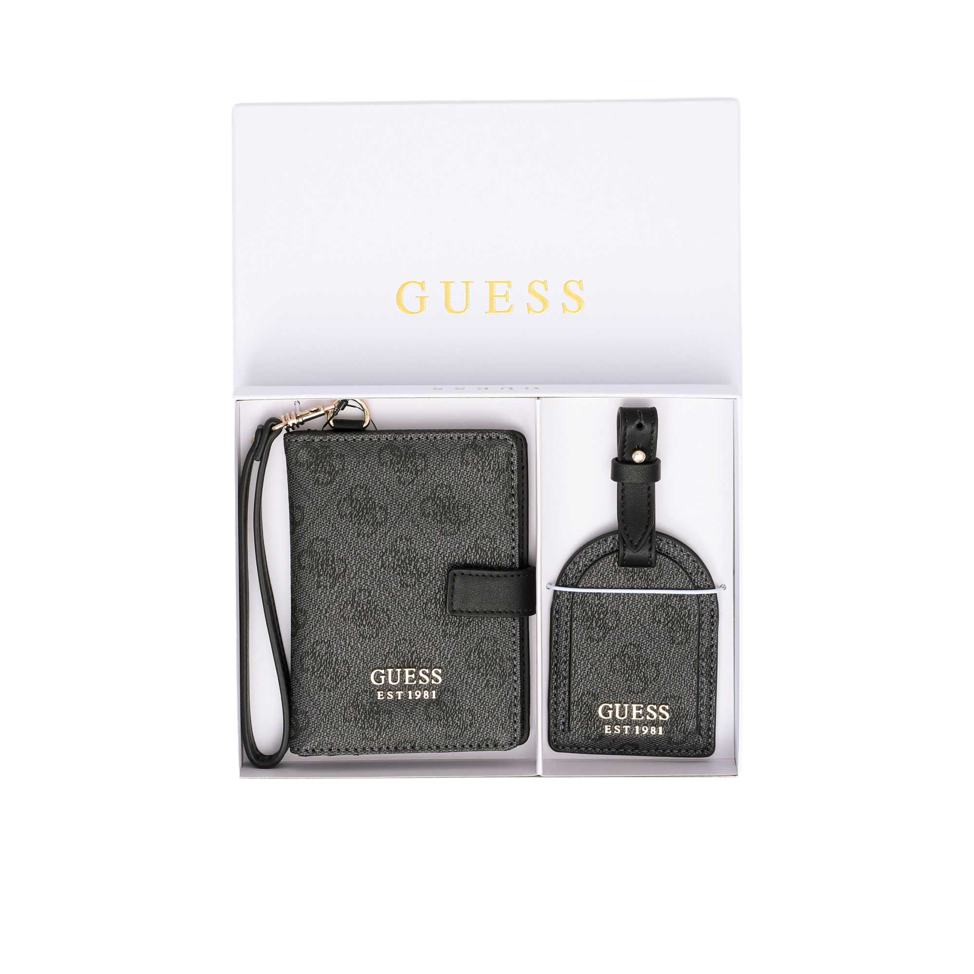 GUESS ORLINA LUG TAG AND PASSPORT CASE