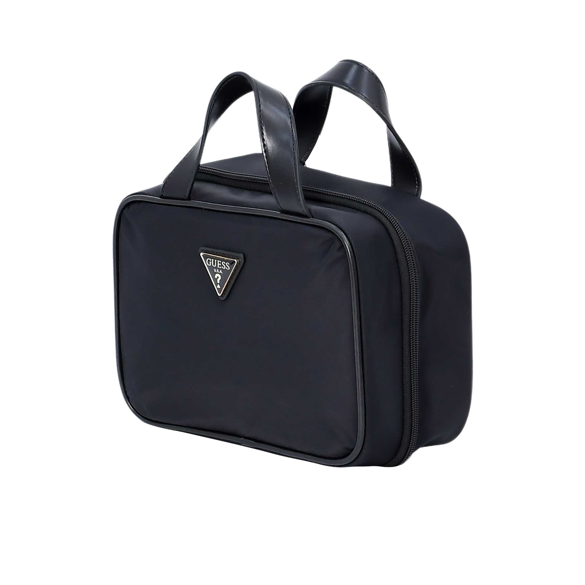 GUESS GWAVE BLACK SMALL TOILETRY BAG