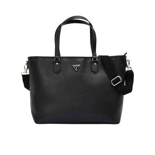 GUESS NOROM BLACK TOTE BAG