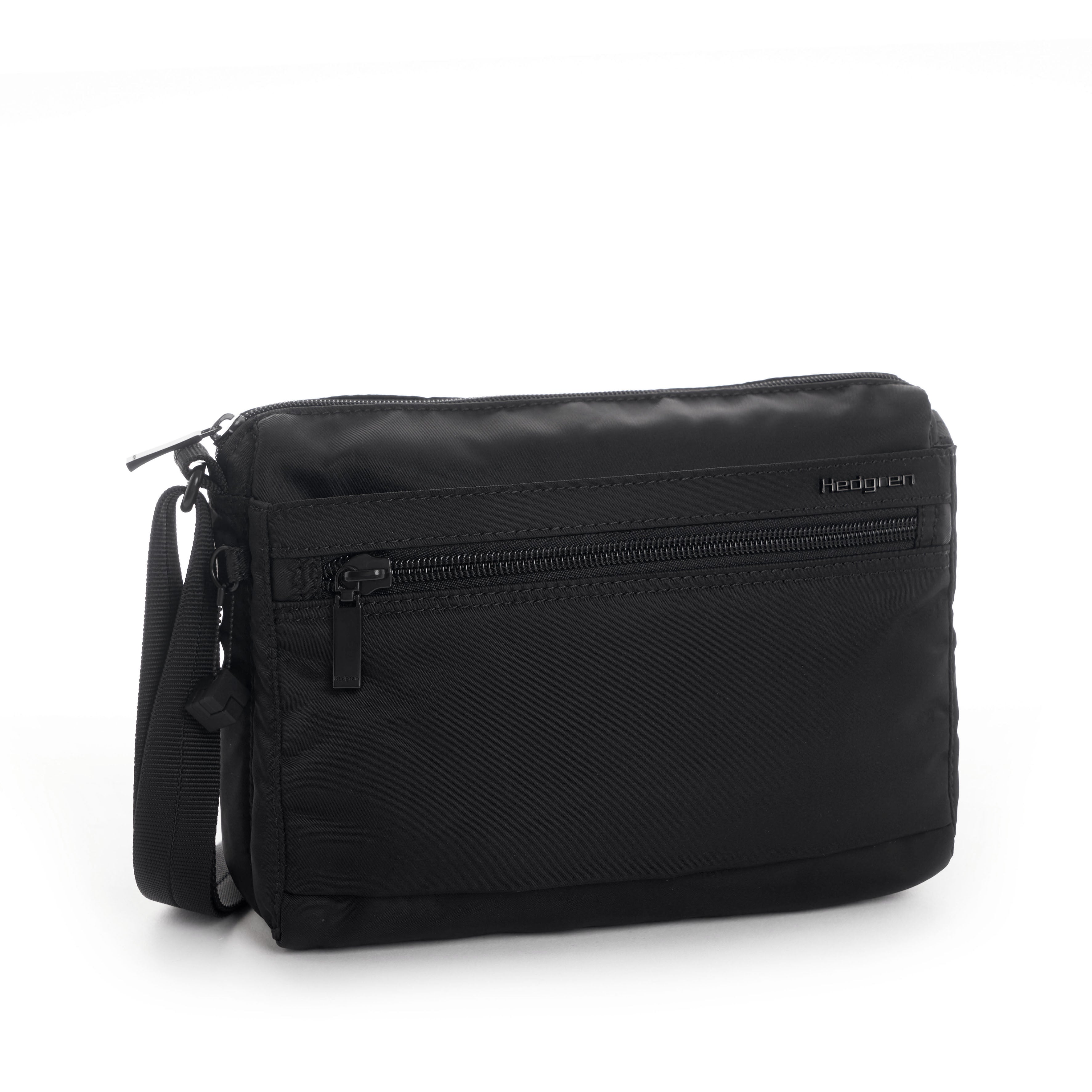 HEDGREN BLACK SHOULDER BAG