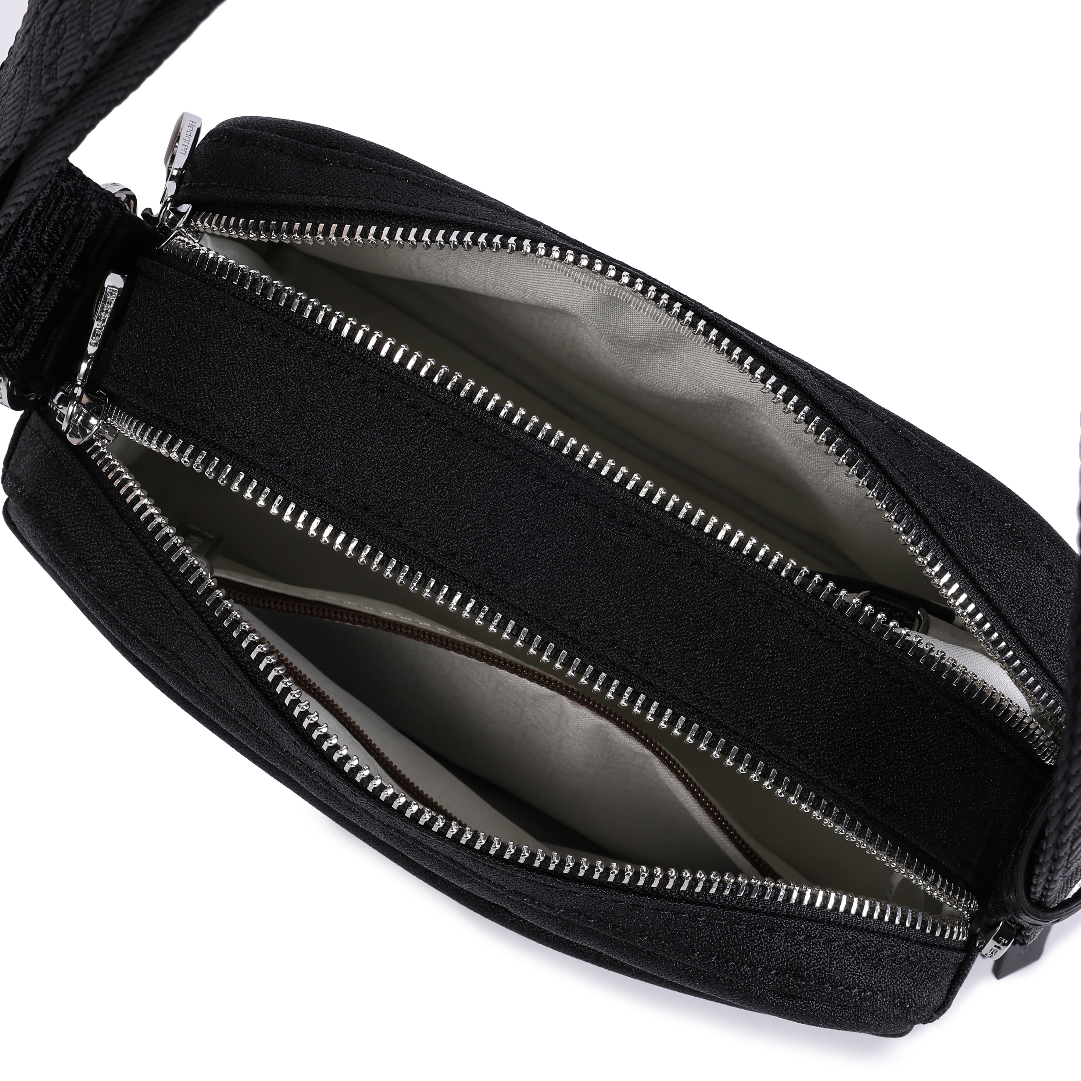 HEDGREN RISTRETTO BLACK CROSSOVER BAG