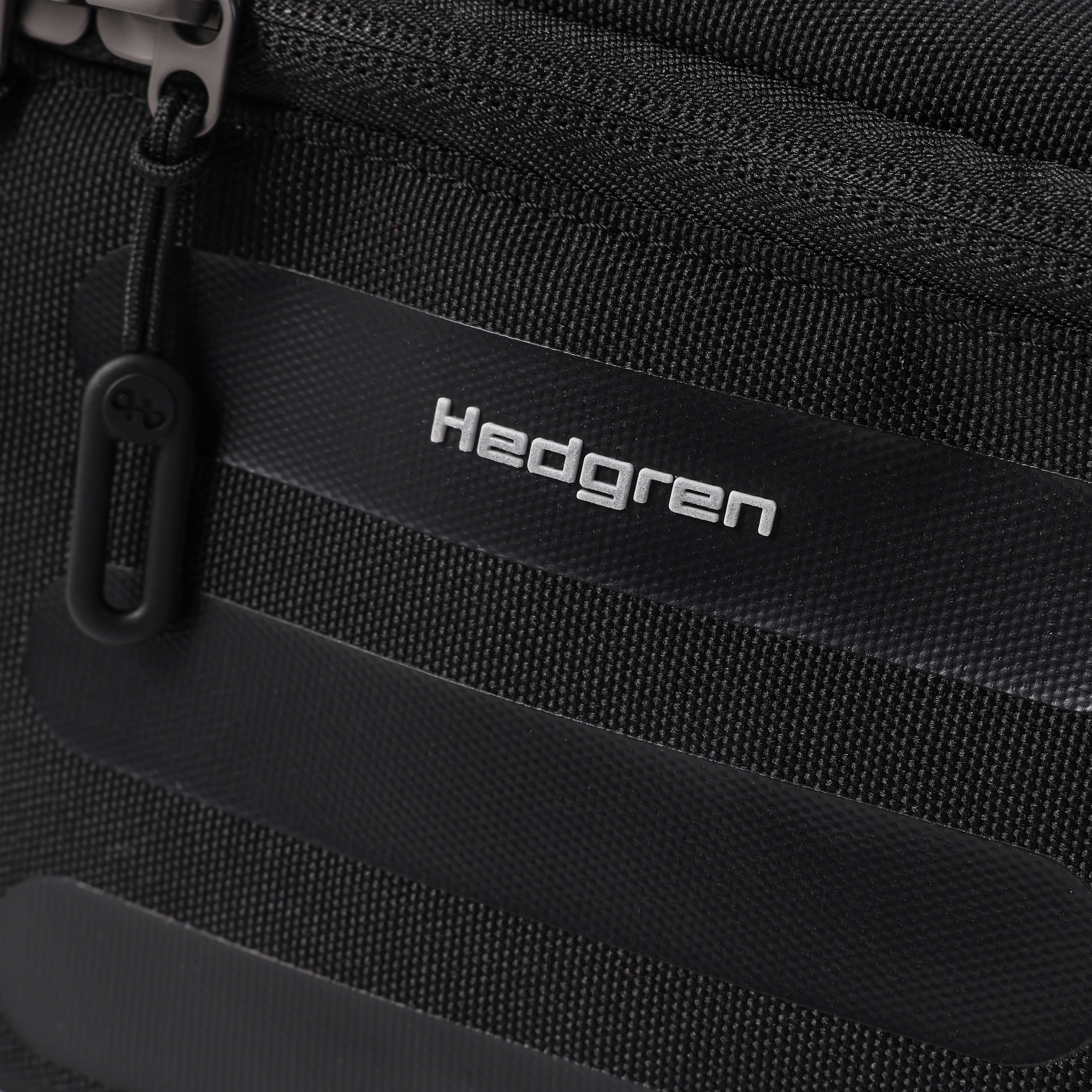 HEDGREN VISIT BLACK WAISTBAG
