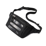 HEDGREN VISIT BLACK WAISTBAG