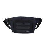 HEDGREN VISIT BLACK WAISTBAG