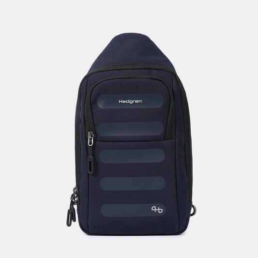 Hedgren Comby Sling Bag RFID Protected Crossbody With Water Repellent Fabric And Recycled Materials 5 Year Warranty