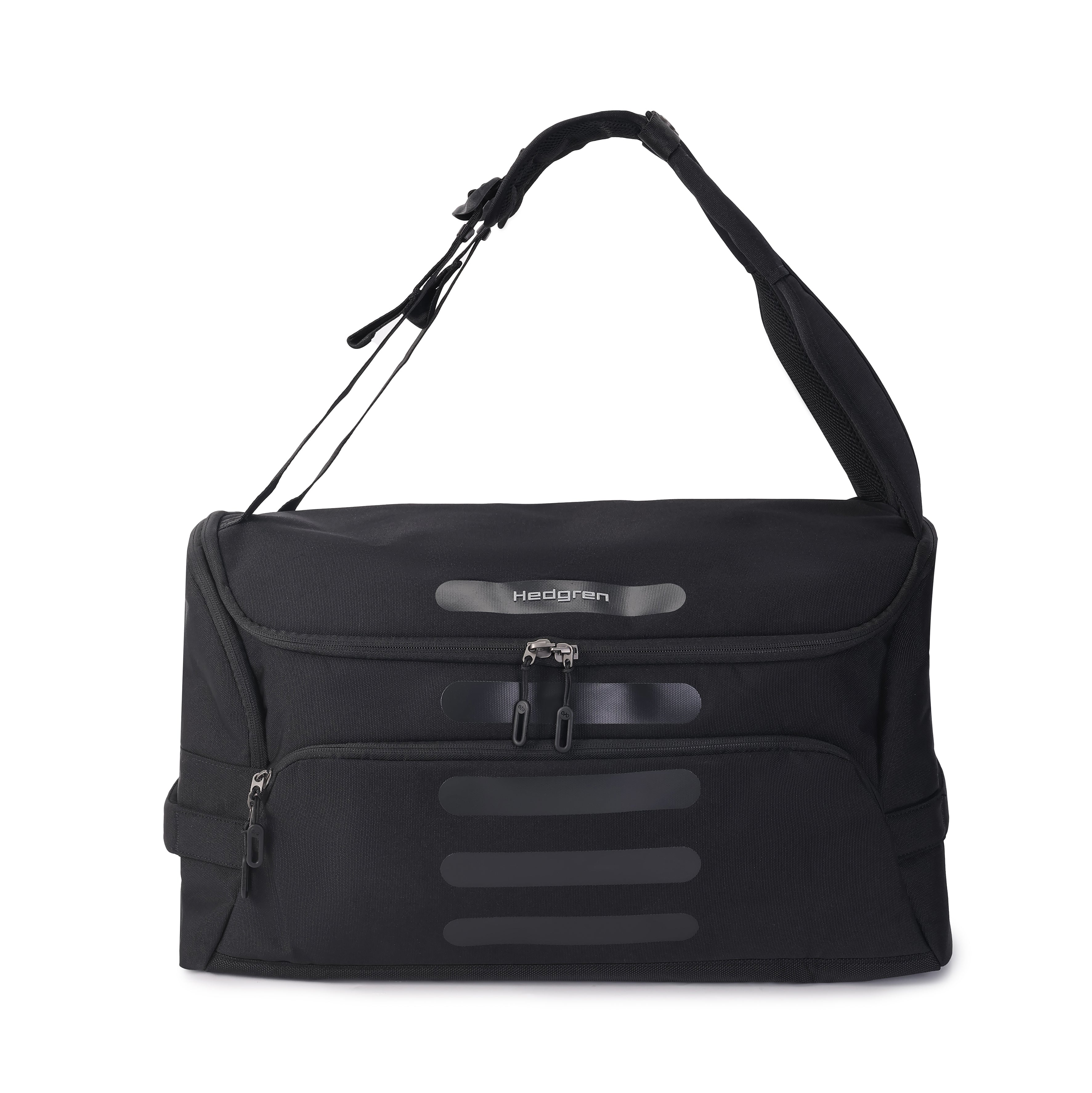 Hedgren Comby Sojourn Duffle Backpack Cabin Size Travel Bag RFID Blocking Compartments Water Repellent Fabric