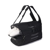 Hedgren Comby Sojourn Duffle Backpack Cabin Size Travel Bag RFID Blocking Compartments Water Repellent Fabric