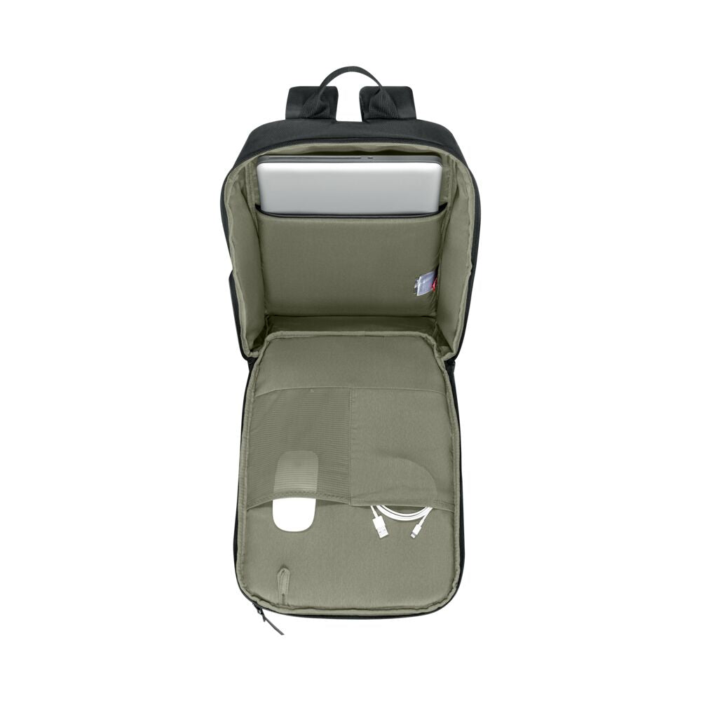 WENGER URBANONE BLACK 44 CM BACKPACK  POLYESTER