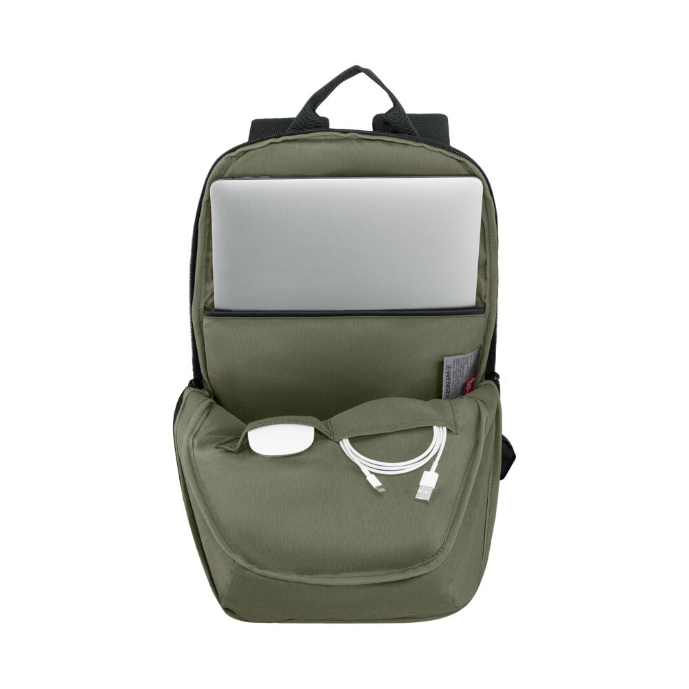 WENGER URBANONE BLACK 40 CM BACKPACK  POLYESTER