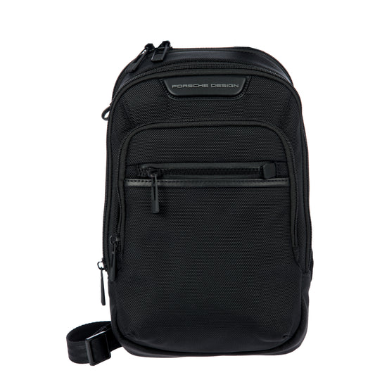PORSCHE DESIGN ROADSTER NYLON EVO BLACK SLING BAG