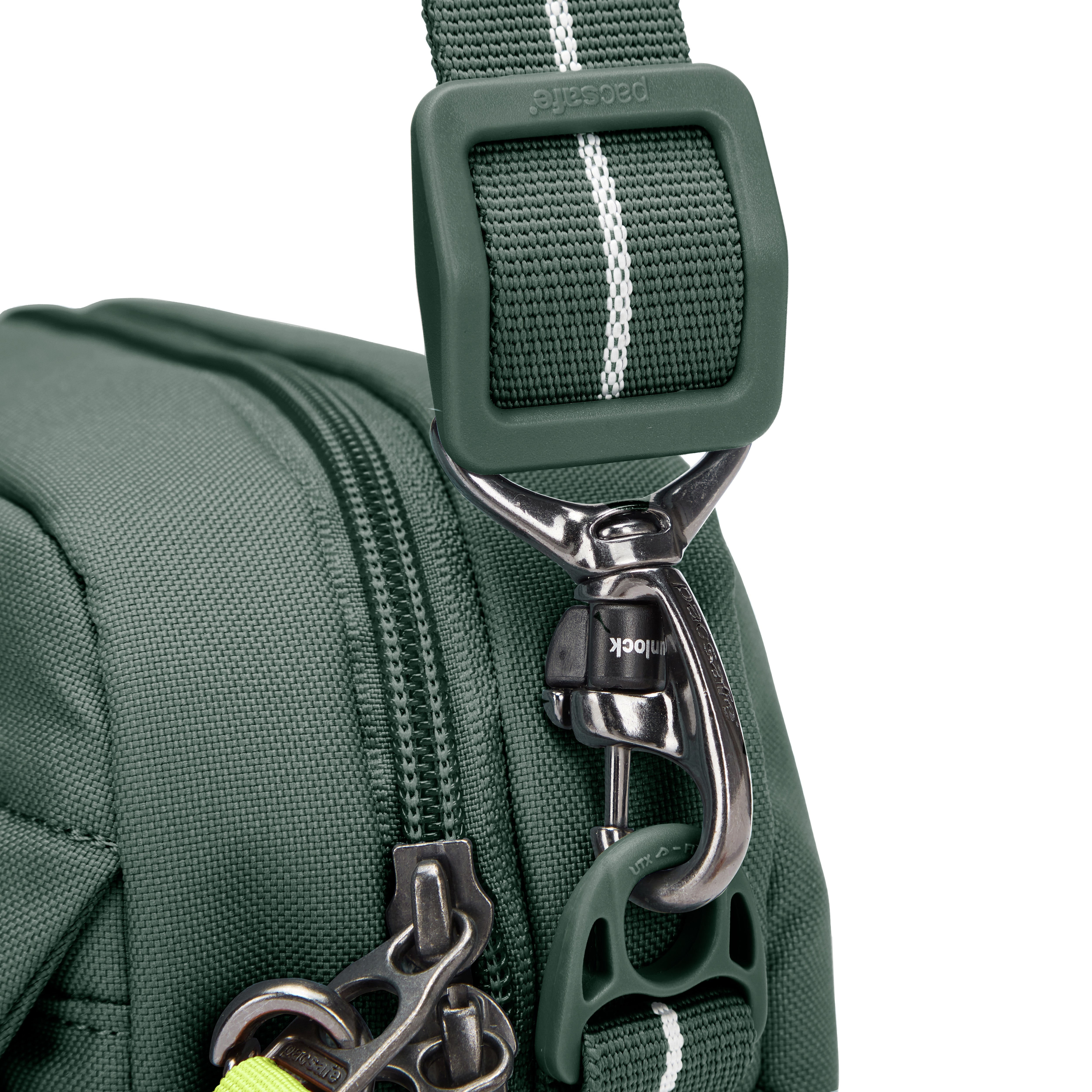PACSAFE SPRUCE GREEN GO CROSS BODY BAG