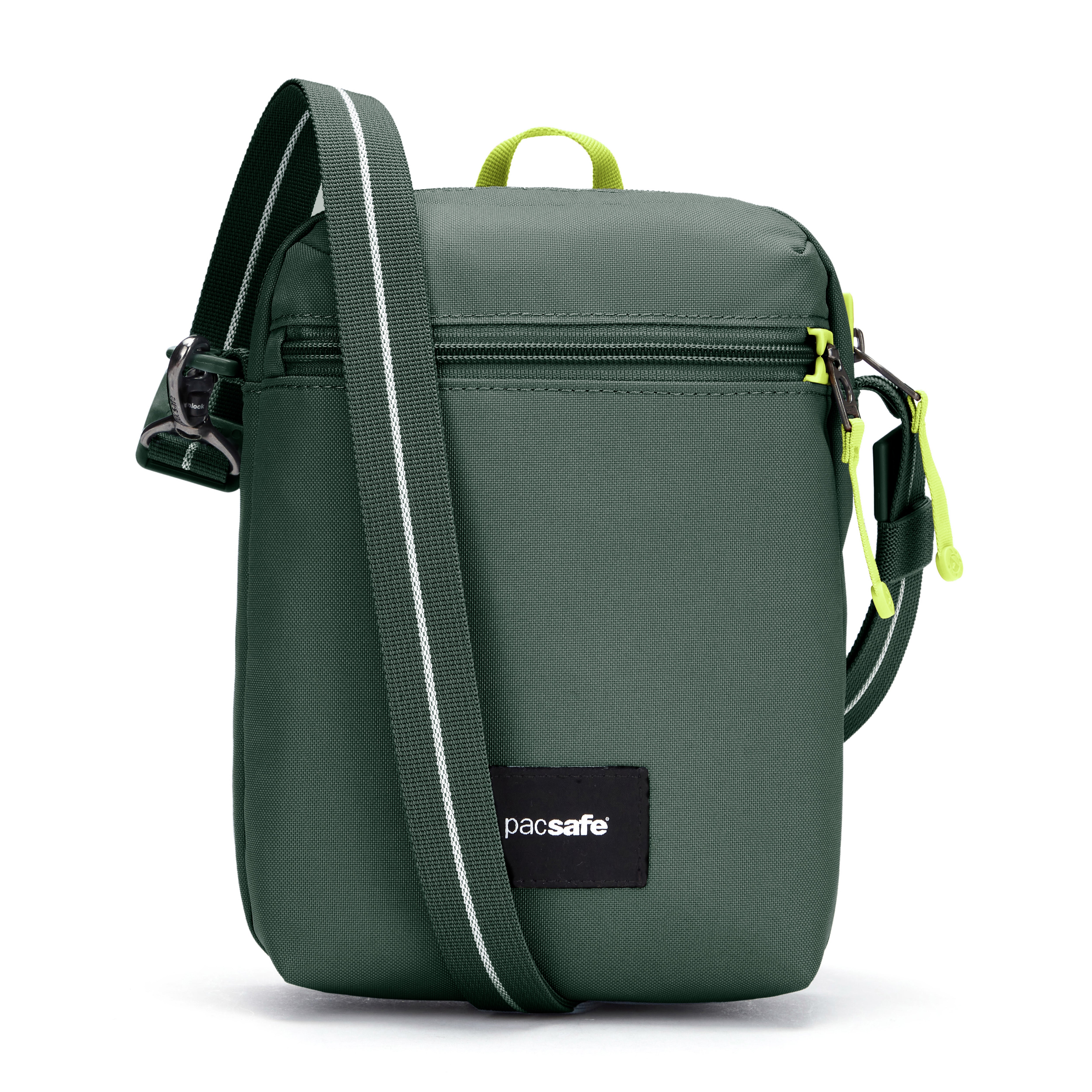 PACSAFE GO FESTIVAL  SPRUCE GREEN CROSS BODY BAG