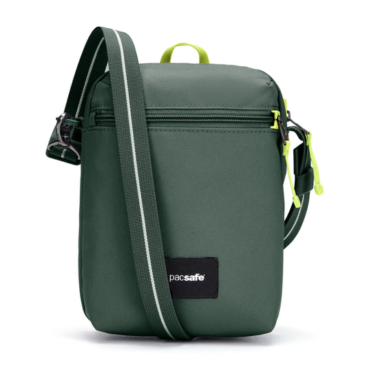 PACSAFE GO FESTIVAL  SPRUCE GREEN CROSS BODY BAG