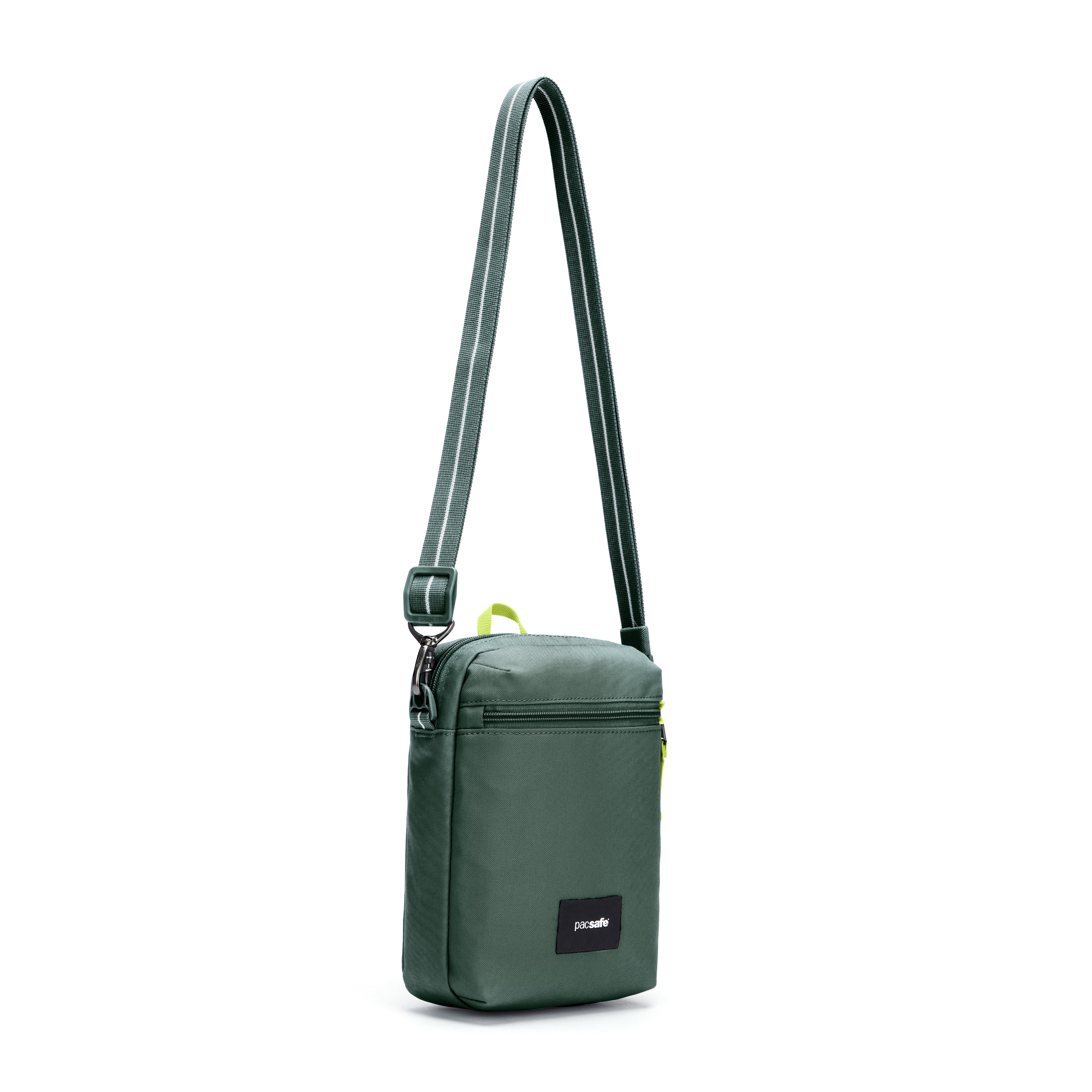 PACSAFE GO FESTIVAL  SPRUCE GREEN CROSS BODY BAG