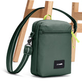 PACSAFE GO FESTIVAL  SPRUCE GREEN CROSS BODY BAG