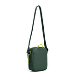 PACSAFE GO MICRO SPRUCE GREEN CROSS BODY BAG