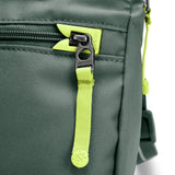 PACSAFE GO SADDLE SPRUCE GREEN CROSS BODY BAG