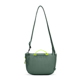 PACSAFE GO SADDLE SPRUCE GREEN CROSS BODY BAG