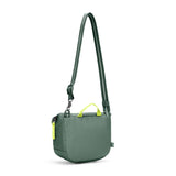 PACSAFE GO SADDLE SPRUCE GREEN CROSS BODY BAG