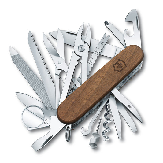 VICTORINOX SWISS ARMY KNIFE SWISS CHAMP WOOD