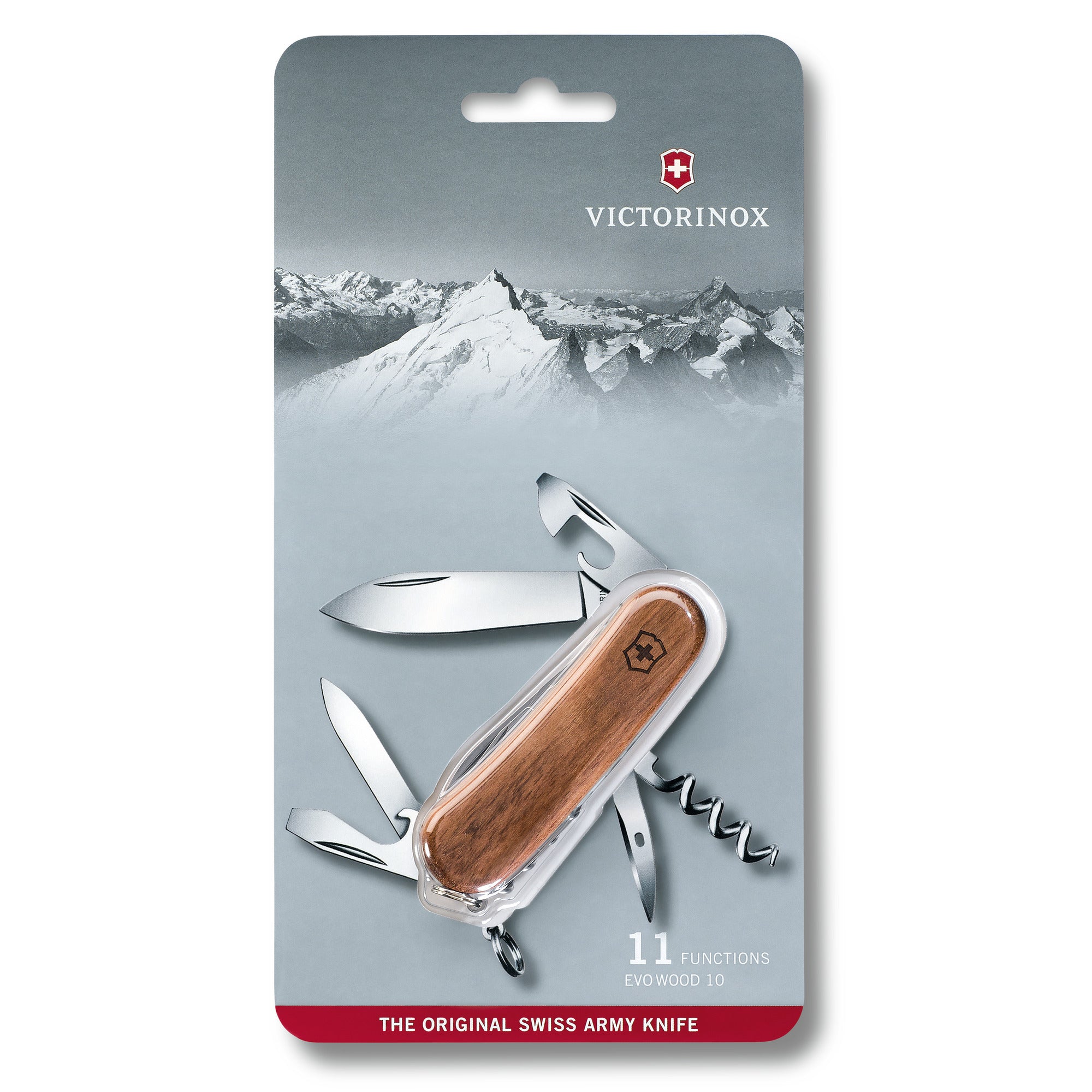 VICTORINOX SWISS ARMY KNIFE EVOLUTION 10 WOOD