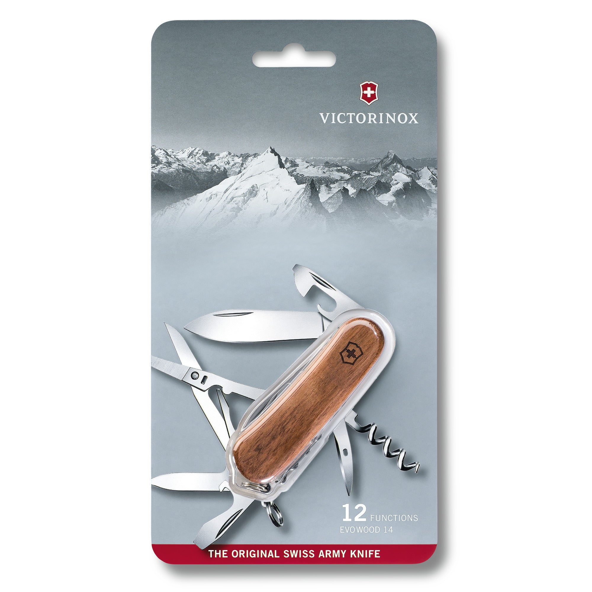 VICTORINOX SWISS ARMY KNIFE EVOLUTION 14 WOOD
