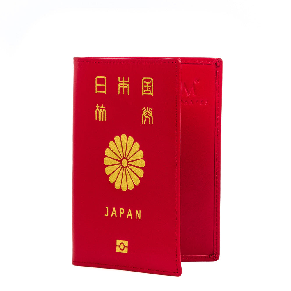 MOSAFER GIL PASSPORT COVER RED