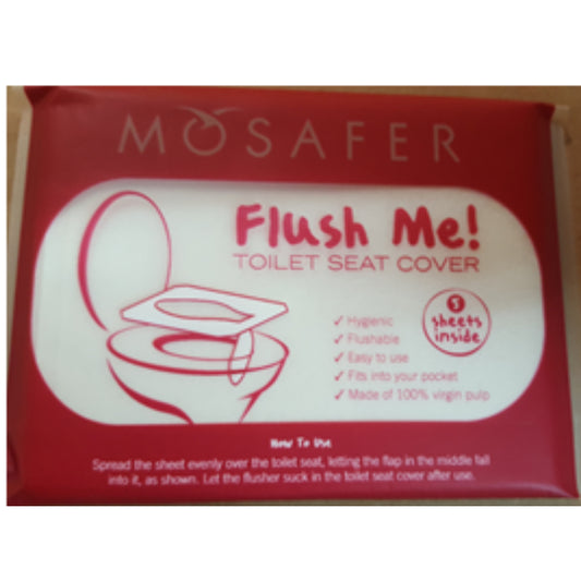 MOSAFER DISPOSABLE TOILET SEAT COVER
