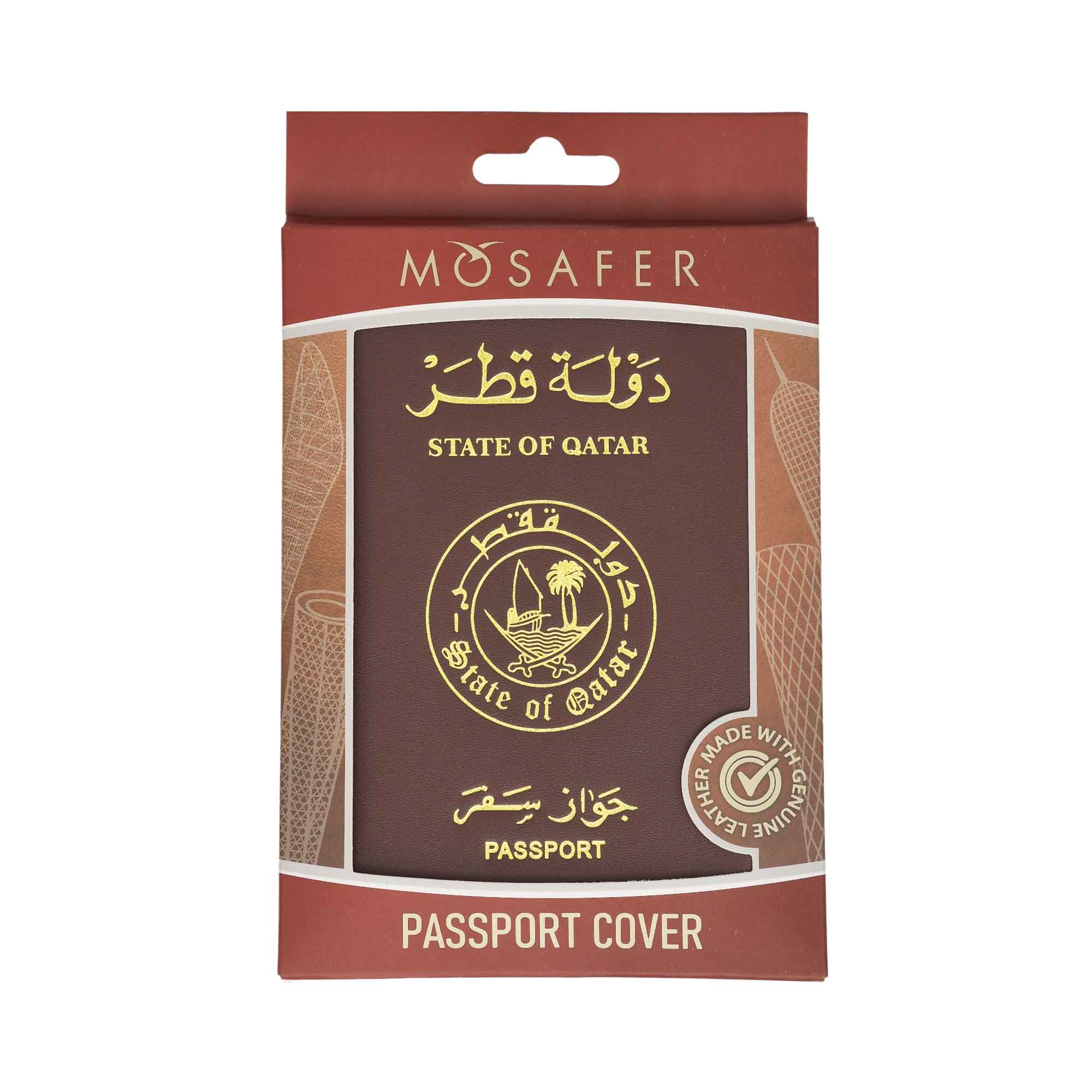 MOSAFER PASSPORT COVER- QATAR