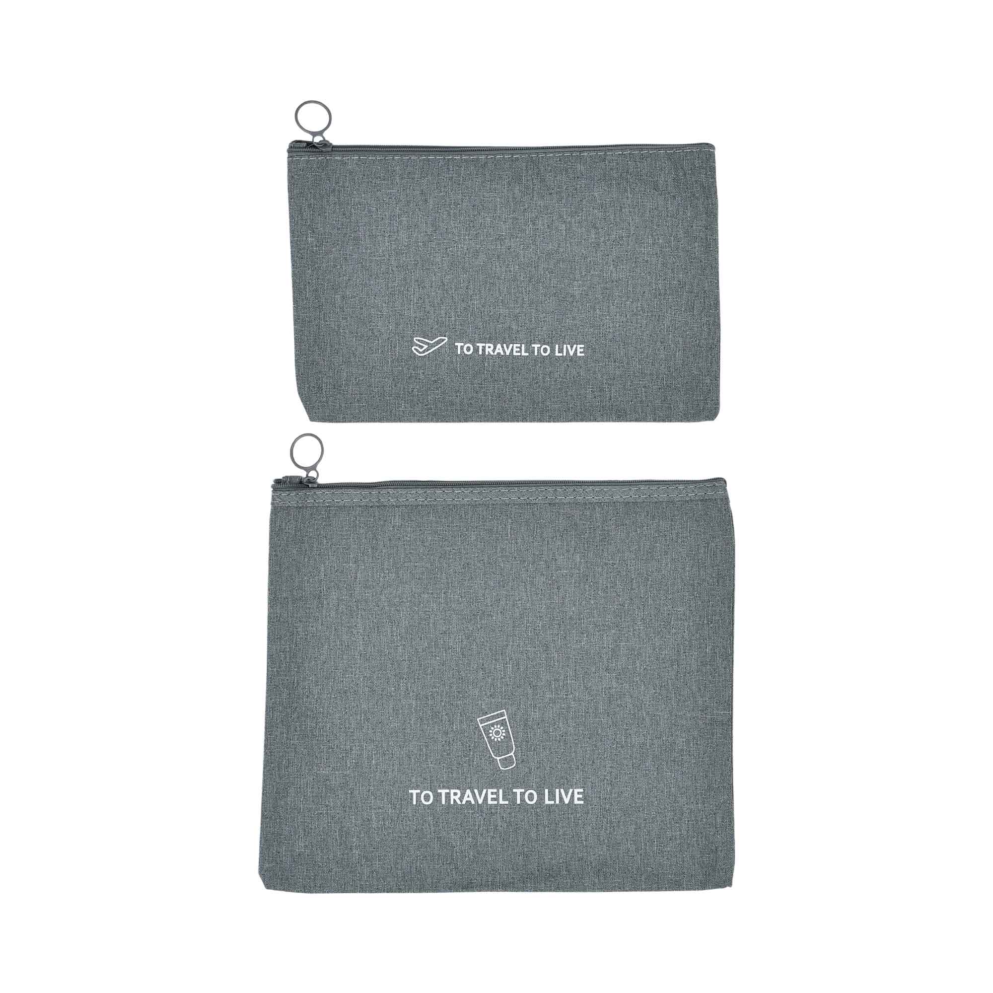 MOSAFER ETRAVEL GREY 7 PCS PACKING CUBE