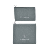 MOSAFER ETRAVEL GREY 7 PCS PACKING CUBE